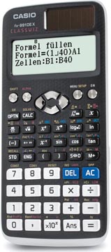 Casio wetenschappelijke rekenmachine FX-991DECW, Duitstalige versie