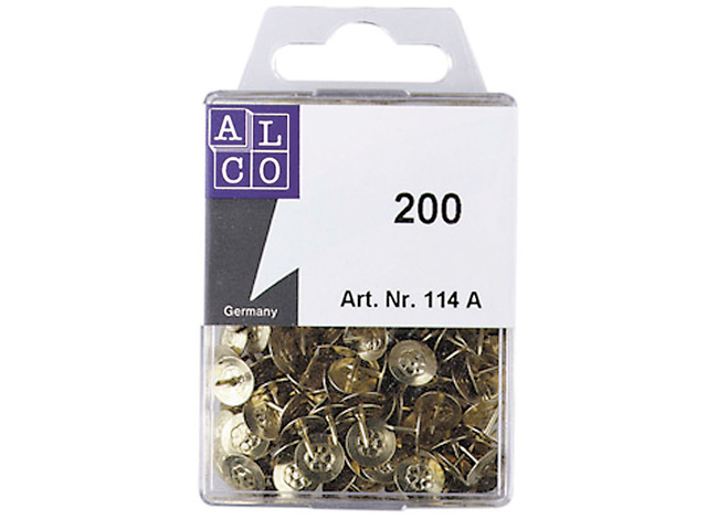 Punaises Alco cuivre 9 mm boîte de 200 pièces