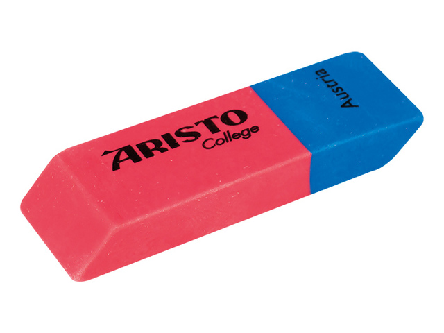 Gum Aristo Geo College rood/blauw