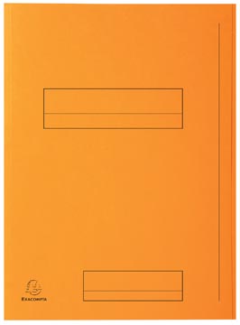 Exacompta chemise de classement Super 210, paquet de 50 pièces, orange