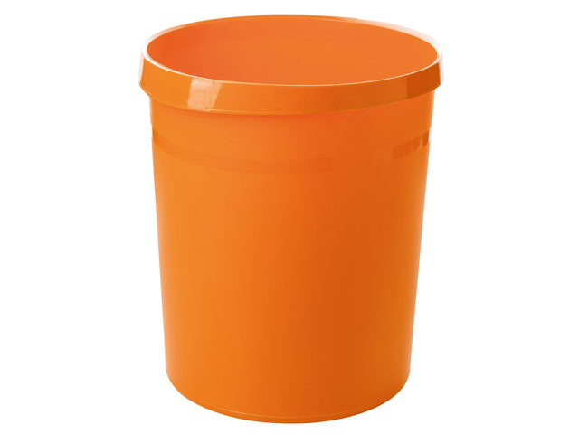 Corbeille à papier HAN Grip 18 litres Trend Colour orange