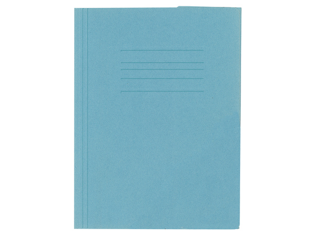 Dossiermap Kangaro folio 240 grams recycled karton blauw