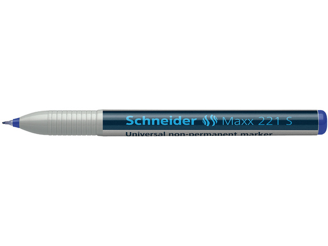 Universele marker Schneider Maxx 221 S non-permanent blauw