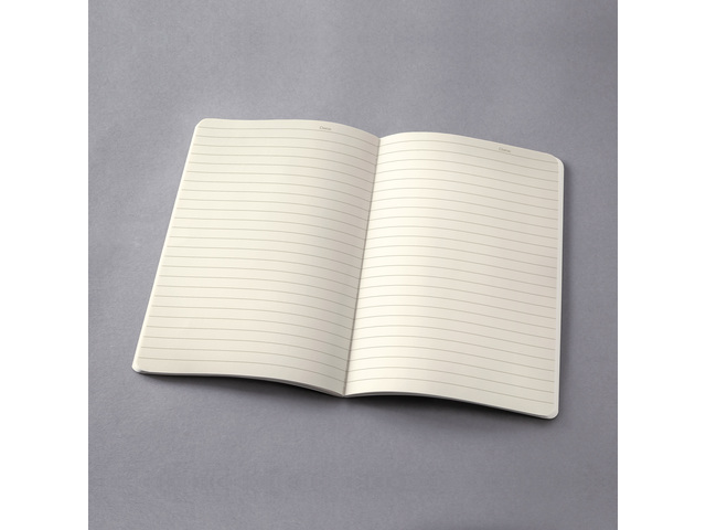 Notitieboekje Conceptum A6 zwart gelinieerd softcover 64 pagina's 80 grams chamoiskleurig papier Met quickpocket