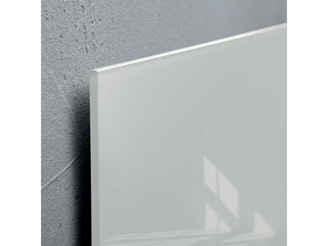 Glasmagneetbord Artverum grijs 1800x1200x18mm incl2 magneten