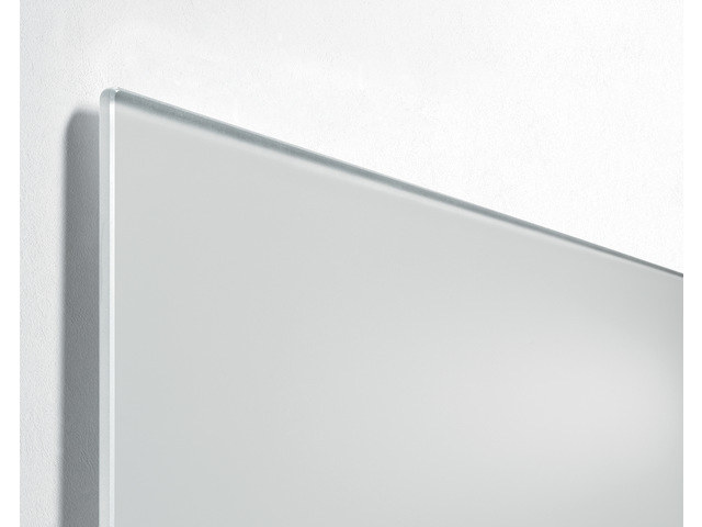 Glasmagneetbord XL Sigel mat super wit 1500x1000x18mm 2 magn