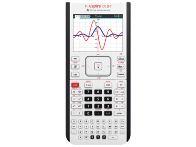 Grafische calculator Nspire CX2 met onderwijs software