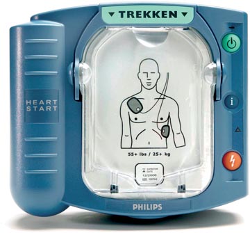 Philips HeartStart 1 eerste-hulp-defibrillator, Nederlands
