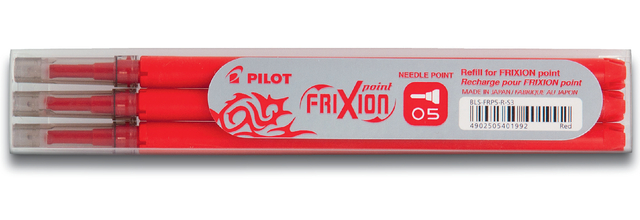 Recharge Roller Pilot FriXion Hi-Tecpoint 0,3mm Rouge