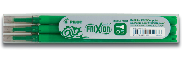 Recharge Roller Pilot FriXion Hi-Tecpoint 0,3mm Vert