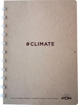 Atoma Climate cahier, ft A4, 144 pages, commercieel quadrillé