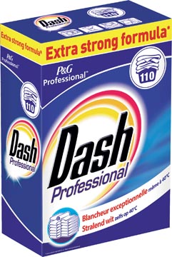 Dash waspoeder Pro Regular, voor witte was, 110 wasbeurten
