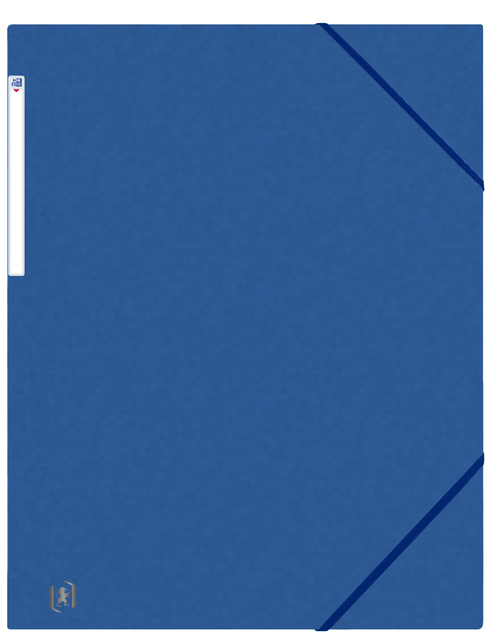 Chemise à élastique Oxford Top File+ A3 bleu