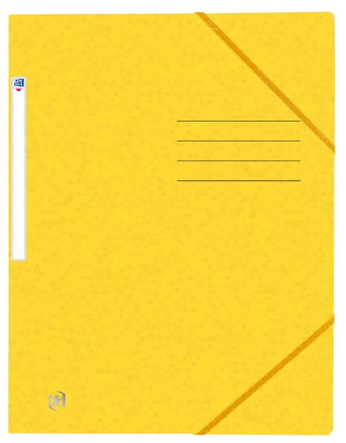 Chemise à élastique Oxford Top File+ A4 jaune
