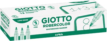Giotto Robercolor whiteboardmarker fijn, ronde punt, groen