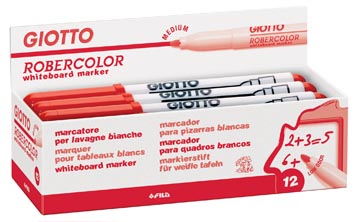 Giotto Robercolor whiteboardmarker, medium, ronde punt, rood