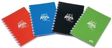 Atoma My Atoma Book Collection cahier, ft A4, 144 pages, ligné, couleurs assorties