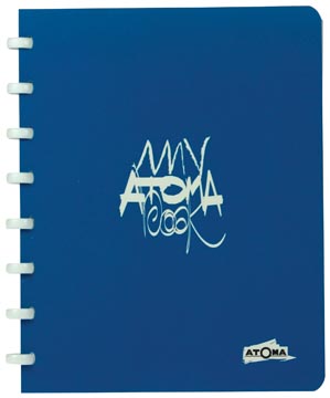 Atoma My Atoma Book Collection schrift, ft A4, 144 bladzijden, geruit 5 mm, geassorteerde kleuren