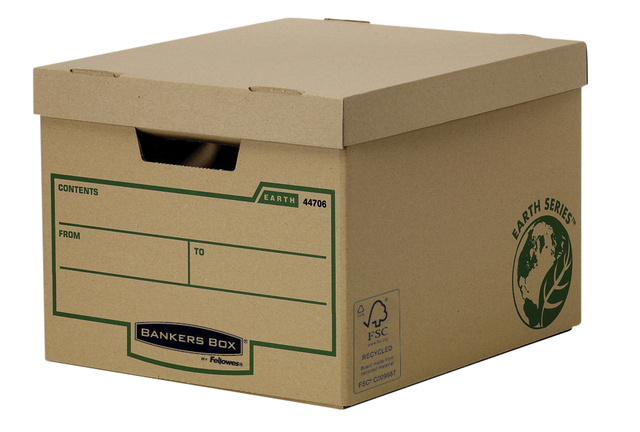 Boîte à archives Bankers Box Earth 27x33,5x39,1cm brun
