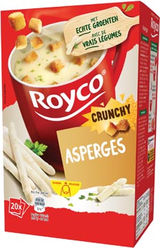 Royco Minute Soup asperges, paquet de 20 sachets