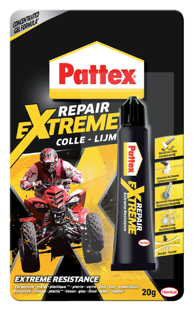 Cole Pattex Repair Extreme tube 20g sous blister