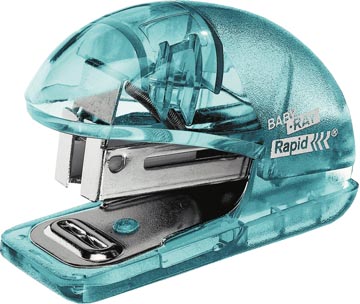 Rapid Colour'Breeze F4 mini nietmachine, blauw