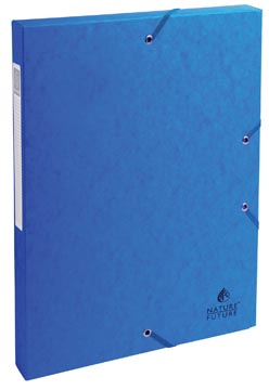 Exacompta boîte de classement Exabox bleu, dos de 2,5 cm