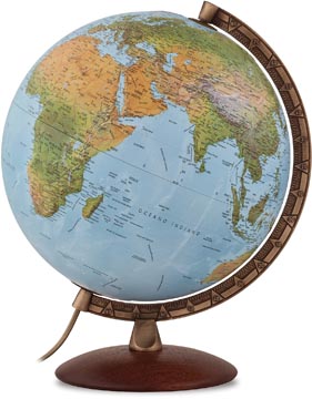 Wereldbol Primus, diameter 30 cm, Frans