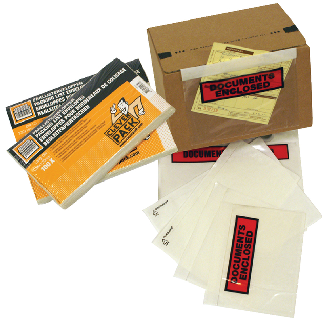 Enveloppe note d’envoi CleverPack AC imprimé 230x155mm 100pcs